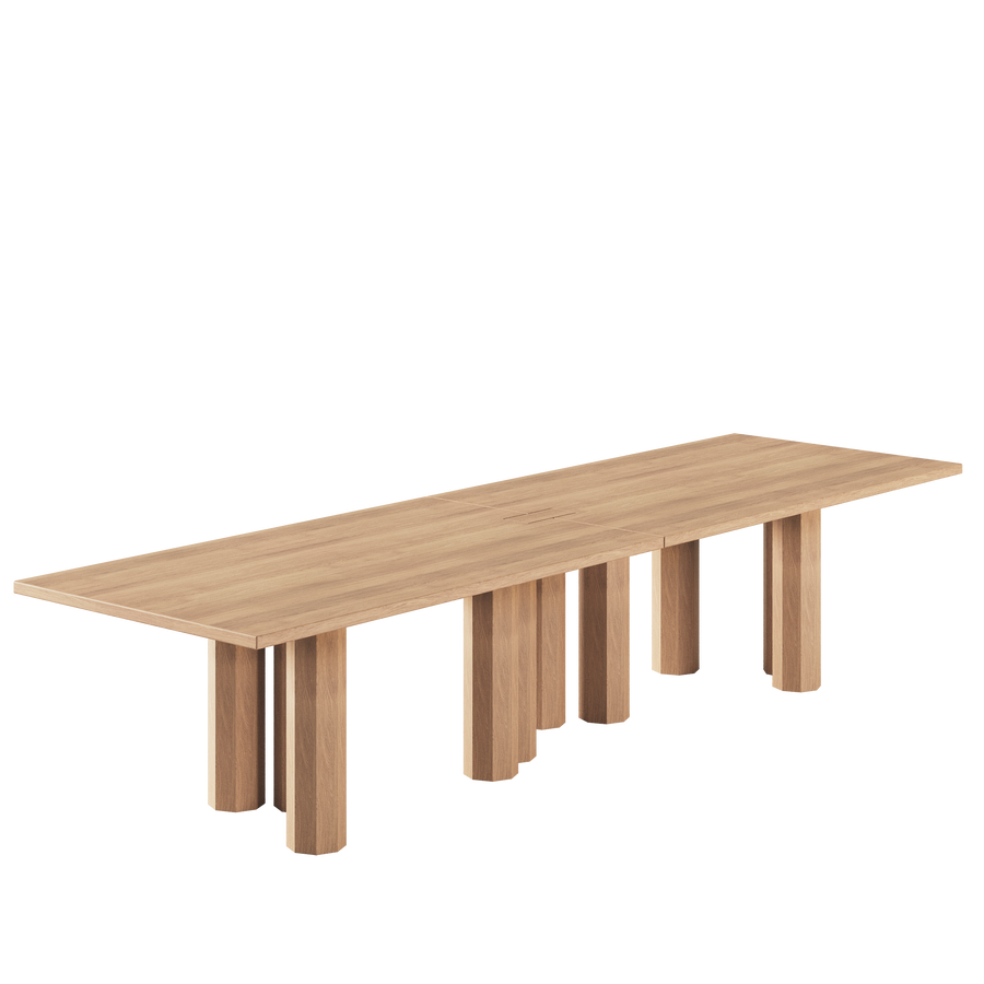 long modern dining table