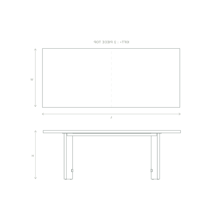 partition dining table